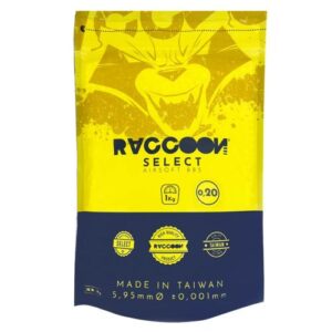 Bolas Raccoon Select Bio 0.20g 1kg 5000bbs Blancas