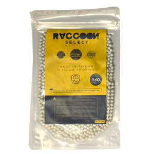 Bolas Raccoon Select Bio 0.40 1/2Kg Blancas