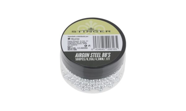 BOLSA 500 BBS 4.5 ACERO NIQUELADO STINGER