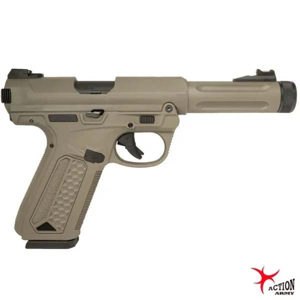Replica Gbb Pistola Action Army Aap-01 Tan - Imagen 2