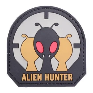 Parche Pvc Alien Hunter