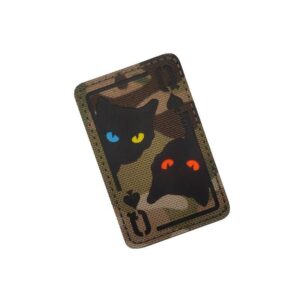 Parche Gatos con Ojos Fluor