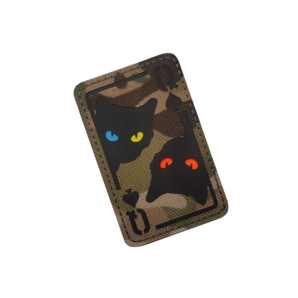 Parche Gatos con Ojos Fluor