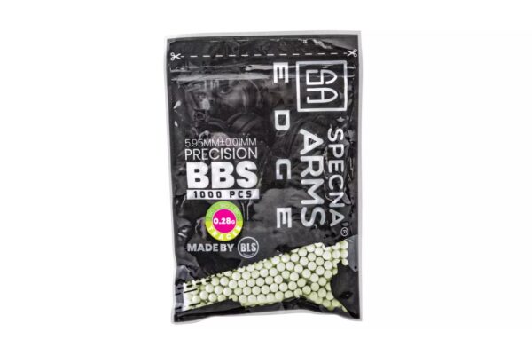 Bolas Trazadoras Verde 0.28g Specna Arms Edge 1000bbs