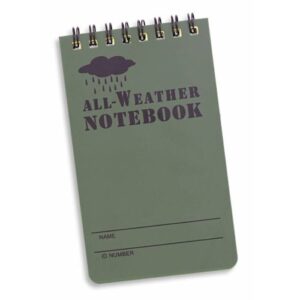 Libreta Impermeable Barbaric Waterproof Verde Od