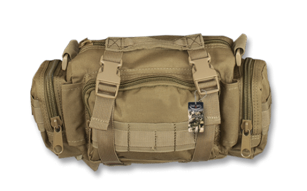 Bolso Táctico Coyote/Tan 33x17x15 cm