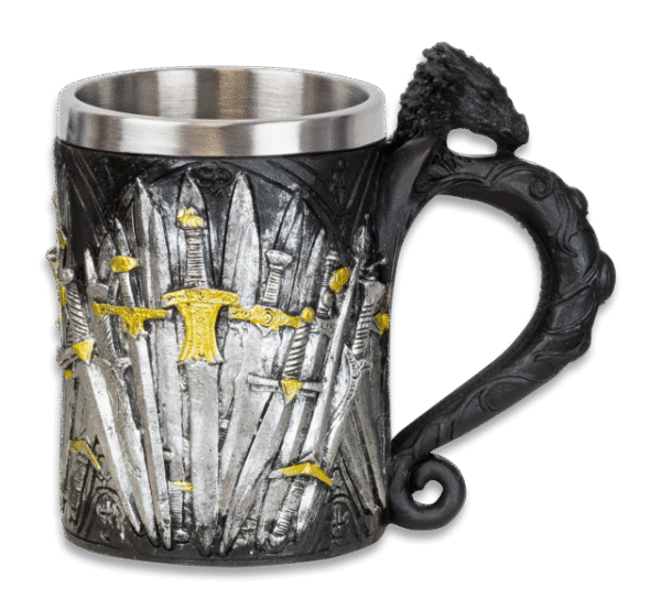 Taza Ornamental de Espadas