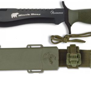 Cuchillo Táctico Albainox Black Bear Negro