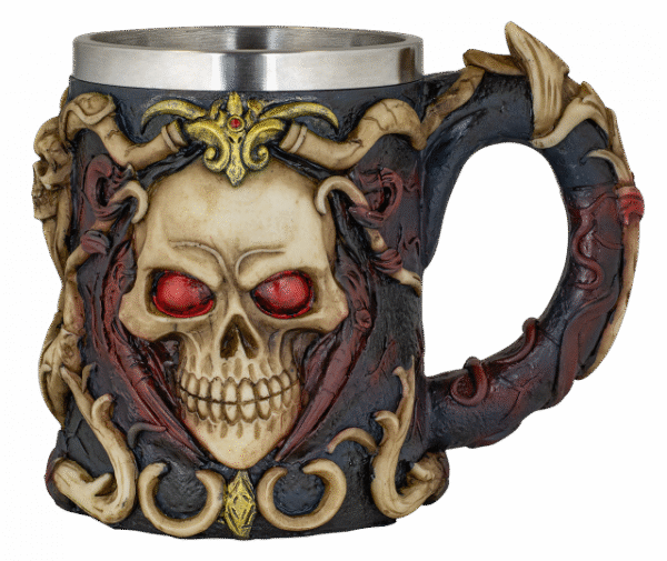 Taza Ornamental Calavera