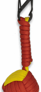 Mosquetón Doble con bola Cuerda Paracord