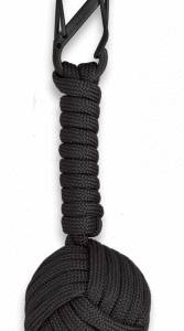 Mosquetón Doble con bola Cuerda Paracord