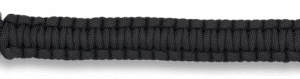 Pulsera Paracord Supervivencia, Brújula, Silbato, Pedernal Negra