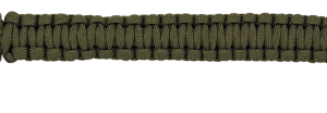 Pulsera Supervivencia Paracord, Silbato, Brújula Pedernal Verde