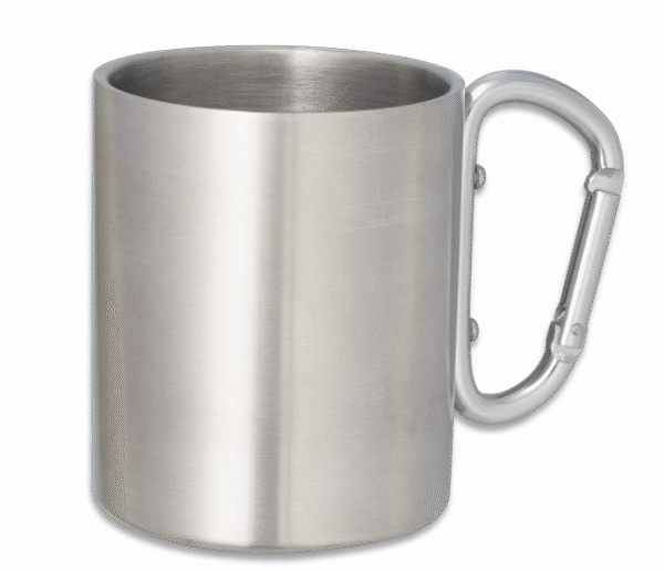 Vaso Metálico con Mosquetón