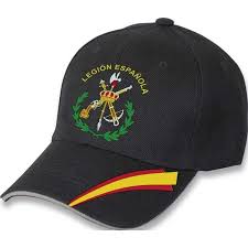 Gorra Legion Española Bandera España Barbaric Negro