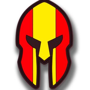 Parche Casco Espartano Bandera España