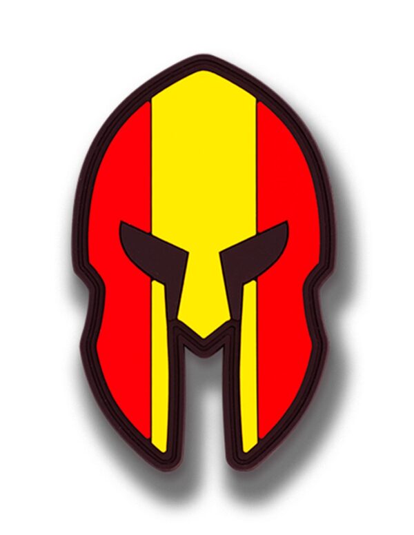 Parche Casco Espartano Bandera España