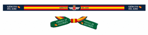 Pulsera Tela Ejercito del Aire