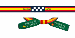 Pulsera Tela Policía Local