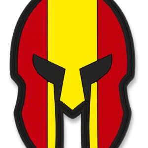 Parche Pvc Casco Espartano España Barbaric