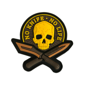 Parche Pvc No Knife No Life F103