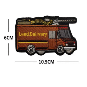 Parche Lead Delivery Camion Bordado