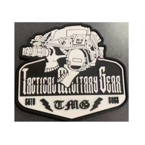 Parche Pvc Calavera Táctica Fluorescente F61