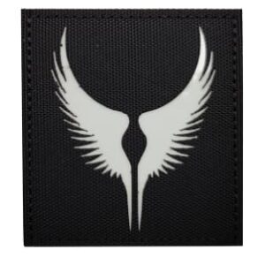 Parche Corte Laser Fluorescente Alas Angel