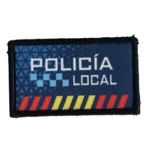 Parche Sublimado Policia Local Barbaric
