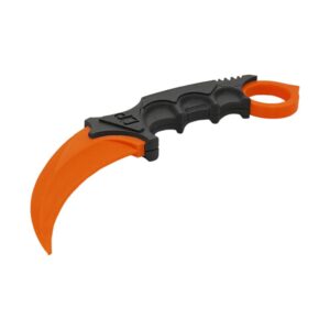 Cuchillo Dummy Karambit MK1 DragonPro Naranja/Negro