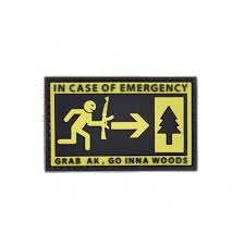 Parche Pvc In Case Of Emergency Dragonpro