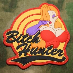 Parche Pvc Bitch Hunter Dragonpro