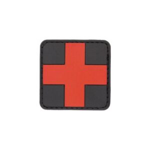 Parche Pvc Cruz Roja Dragonpro 5x5cm