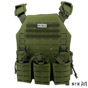Chaleco Tactico Sixxmm LLC Verde Od