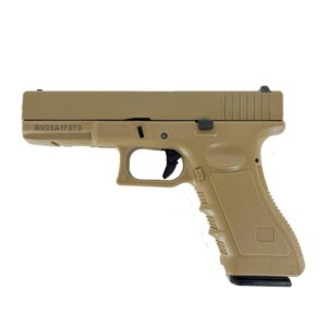 Replica Pistola Gbb Rossi G17 Valiant Guardian Tan