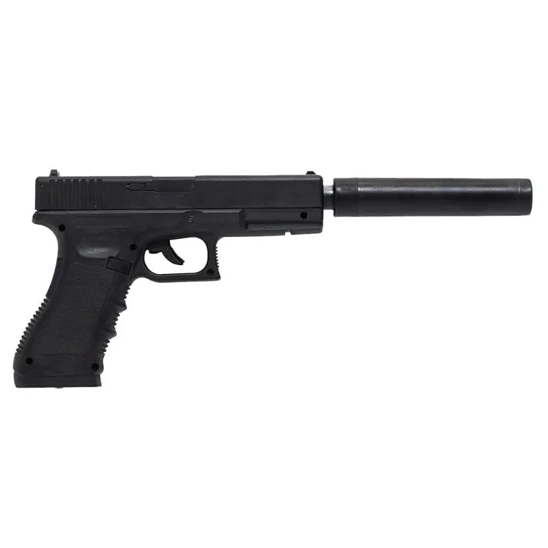 Réplica CO2 NBB 4.5mm Pistola Rossi G17 Magnum Vc1-Md Negra - Imagen 2
